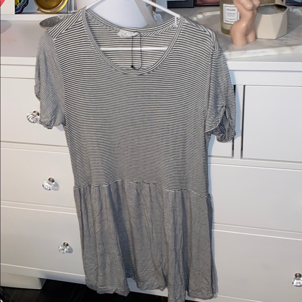 Striped Zara dress. Bought in Europe.